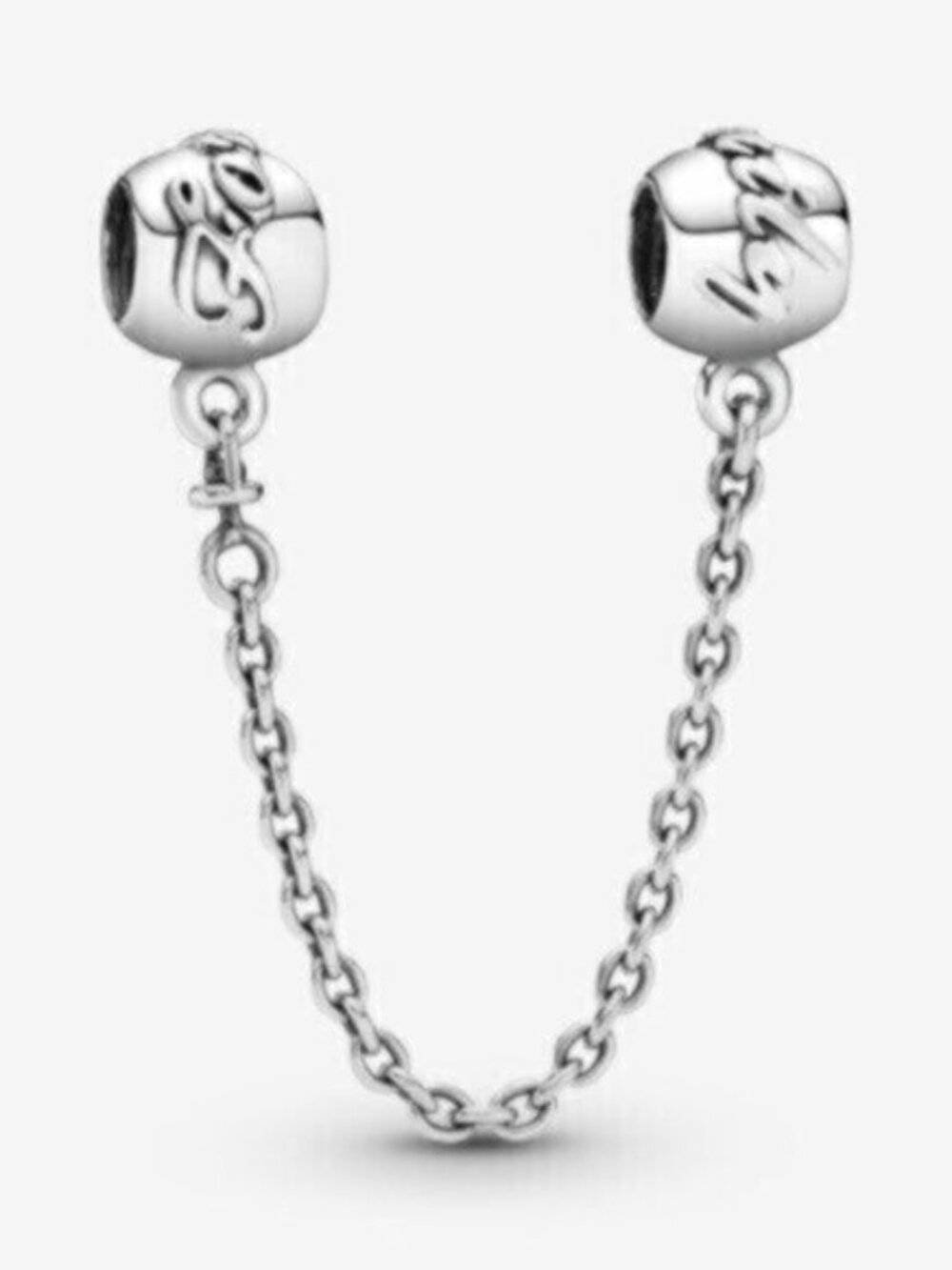 Pandora Silver Safety Chain Bracelet Charm
